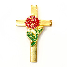 PIN Cruz y Rosa / Rose Cross - Emaús
