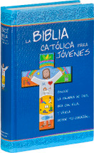 LA BIBLIA CATÓLICA PARA JÓVENES Hard Cover / Índices -Azul-