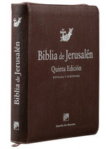 BIBLIA DE JERUSALEN MANUAL 5ª EDICION- Con funda y cierre de cremallera