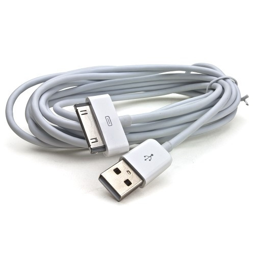 3x USB Sync Data Charging Charger Cable Cord fits iPhone 4 4S iPod