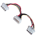 Molex 4-Pin IDE Power Y Cable