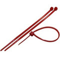 Nylon Cable Zip Tie 8 Inch Red 100 Pieces