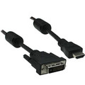 10ft DVI-D Dual Link Male to HDMI Male Cable with Ferrite Cores