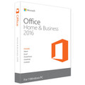 Microsoft Office Home and Business 2016 32/64 English Medialess 1User - PKC T5D-02375