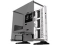Thermaltake Core P3 TG Snow ATX Open Frame Panoramic Viewing Tt LCS Certified Gaming