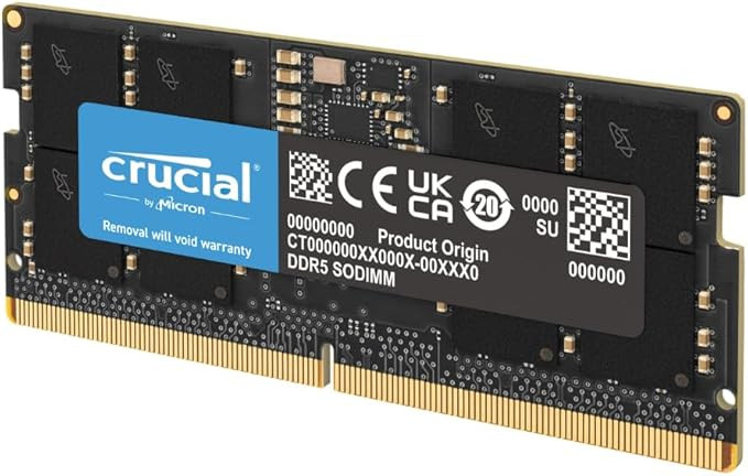 16GB DDR5 4800MT/sCrucial SODIM - PC Station Inc.