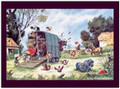 Norman Thelwell "The Horse Box" Placemats, Set of 4