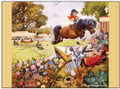 Norman Thelwell "Up For The Cup" Placemats, Set of 4
