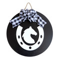 Horse Head and Horse Shoe Door Hanger ~ Close Out Item - When It’s Gone, It’s Gone!