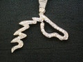 14Kt White Gold or Yellow Gold Running Horse Head Necklace Pendant by Van Dell Jewelers

SKU # A18-1508A

.50 cttw in G/SI1.

Stunning on any necklace, a unique and pretty way to add equestrian flair to any outfit.

Looks great with jeans or dressed up for a night out.

Please select White Gold or Yellow Gold.