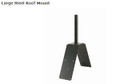 Large Steel Roof Mount securely fastens Estate Weathervanes to roofs.
