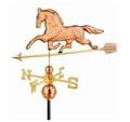 Standard Size Copper Patchen Horse Weathervane with Arrow