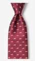 Burgundy Hold Your Horses Tie