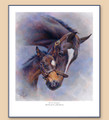 Fred Stone Zenyatta & Foal "Born To Greatness" Unframed Print
