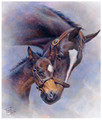 Fred Stone Zenyatta & Foal "Born To Greatness" Fine Art Canvas Giclee