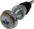 Dressage Horse and Rider Bottle Stopper