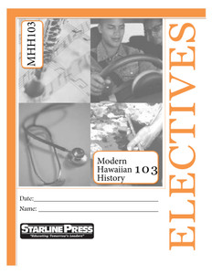 Modern Hawaiian History 103 — cover