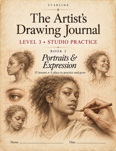 Drawing Level 3 Book 2: Portraits & Expression — cover