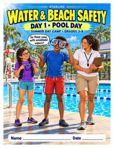 Water and Beach Safety — Day 1: Pool Day — cover