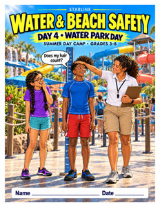 Water and Beach Safety — Day 4: Water Park Day — cover