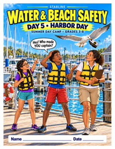 Water and Beach Safety — Day 5: Harbor Day — cover