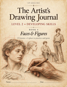 Drawing Level 2 Book 4: Faces & Figures — cover