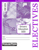 Drivers Education 103