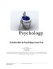 Introduction to Psychology Score Key