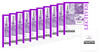 PE 2 Set: 11 covers shown.