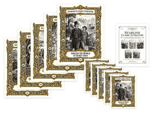 Grade 8 Classic Literature Bundle - Courses 801–805: 11 covers shown.