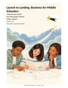 Launch to Landing 5: Plan and Run a Business student book front cover.