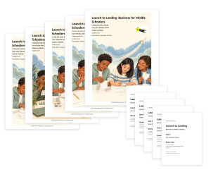 Launch to Landing complete set: five student books and five score keys.