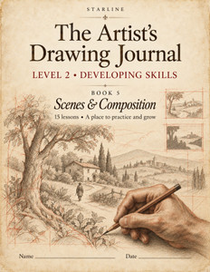 Drawing Level 2 Book 5: Scenes & Composition — cover