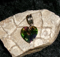 Charm with CRYSTAL WERE-DRAGON