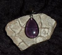 Stone Pendant with WITCH'S MOON SPELL