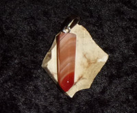 Pencil Pendant with African Vampire