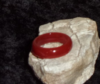 Agate Ring with CARPATHIAN VAMPIRE 