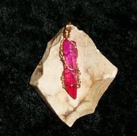 Wire Pendant with WERE-DRAGON