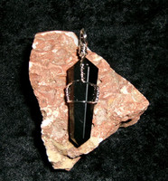 Wire Pendant with CARPATHIAN VAMPIRE 