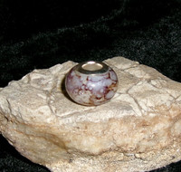 Glass Bead with WEREWOLF