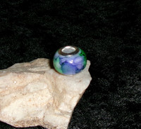 Glass Bead with DARK MERMAN