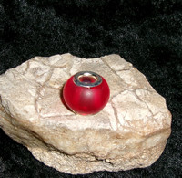 Glass Bead with STRIGOI VAMPIRE