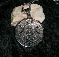 Pewter Pendant with HECATE POWER COLLECTION