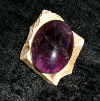 Cabochon Stone with NORSE TIGER
