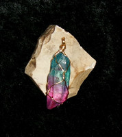 Wire Pendant with GODDESS APHRODITE Portal