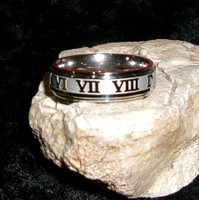 Stainless Steel Ring with MASTER STRIGOI VAMPIRE
