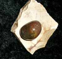 Stone with BEAR TOTEM