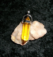 Pendant with DARK CRYSTAL DRAGON