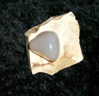 Stone with HAWK TOTEM