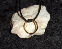 Ring Necklace with RADIANT LIGHT KHODAM